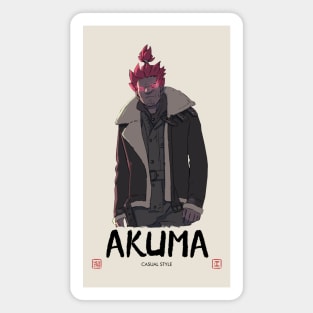 Akuma - Casual Style Magnet